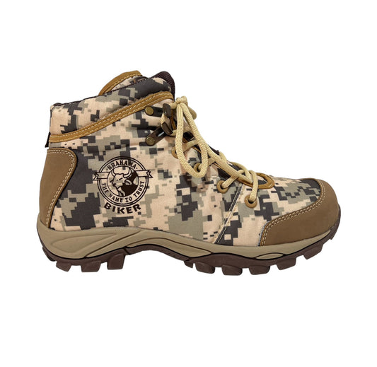 Gray helmet for bikers