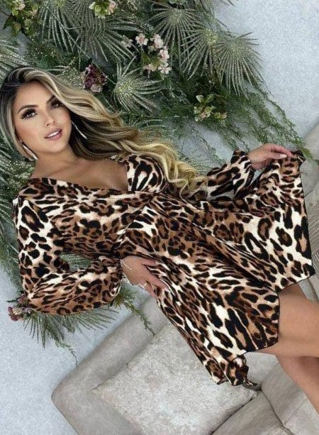 Vestido Animal Print
