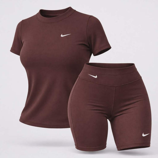 Conjunto Camiseta + Short Biker Nike - Azzari
