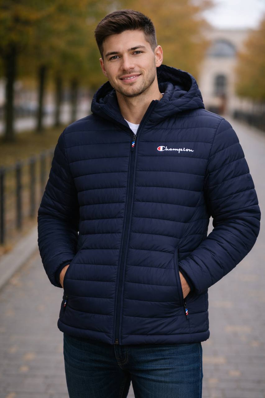 Chaqueta  Champion | chaqueta térmica para hombre colores: VERDE, AZUL OSCURO, NEGRO