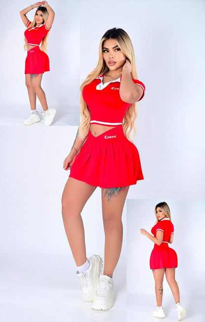 Falda y polo deportivo  CLEMOT