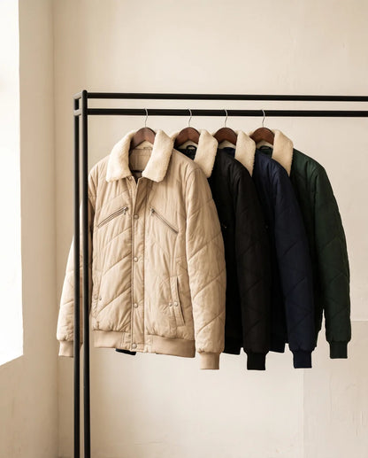 Colores disponibles de la chaqueta ovejera hombre