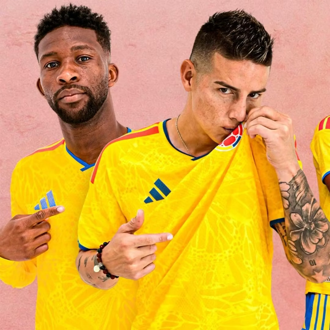 Camiseta Colombia Mundial 2026 modelo — edición especial Copa del Mundo | Azzari™