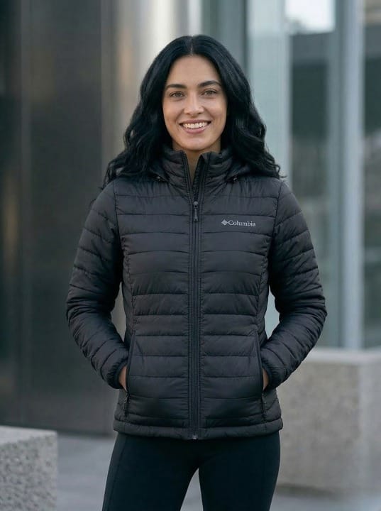 Chaqueta femenina Powder Lite™ con capucha