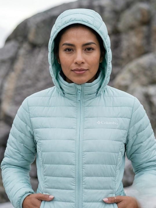 Chaqueta femenina Powder Lite™ con capucha