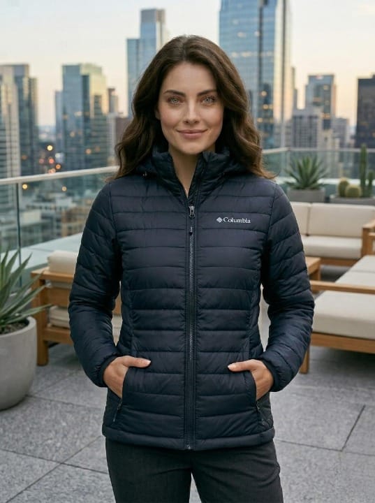 Chaqueta femenina Powder Lite™ con capucha