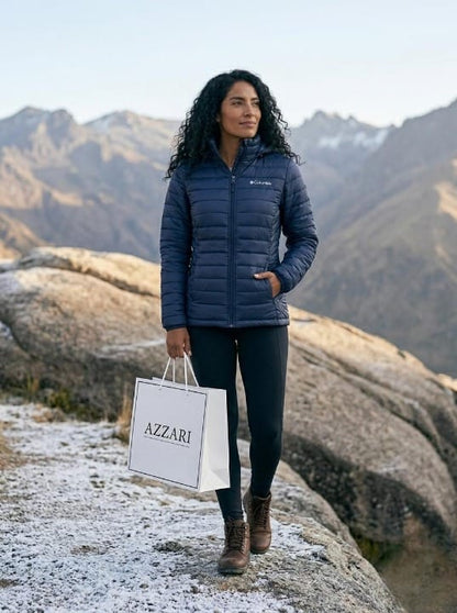 Chaqueta femenina Powder Lite™ con capucha | chaqueta para mujer - vista 9