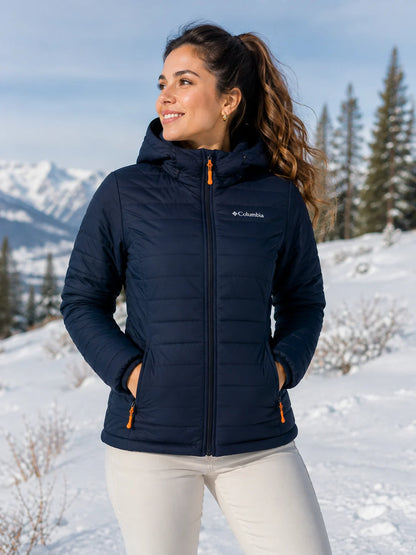 Chaqueta Columbia Powder Lite - Capucha removible