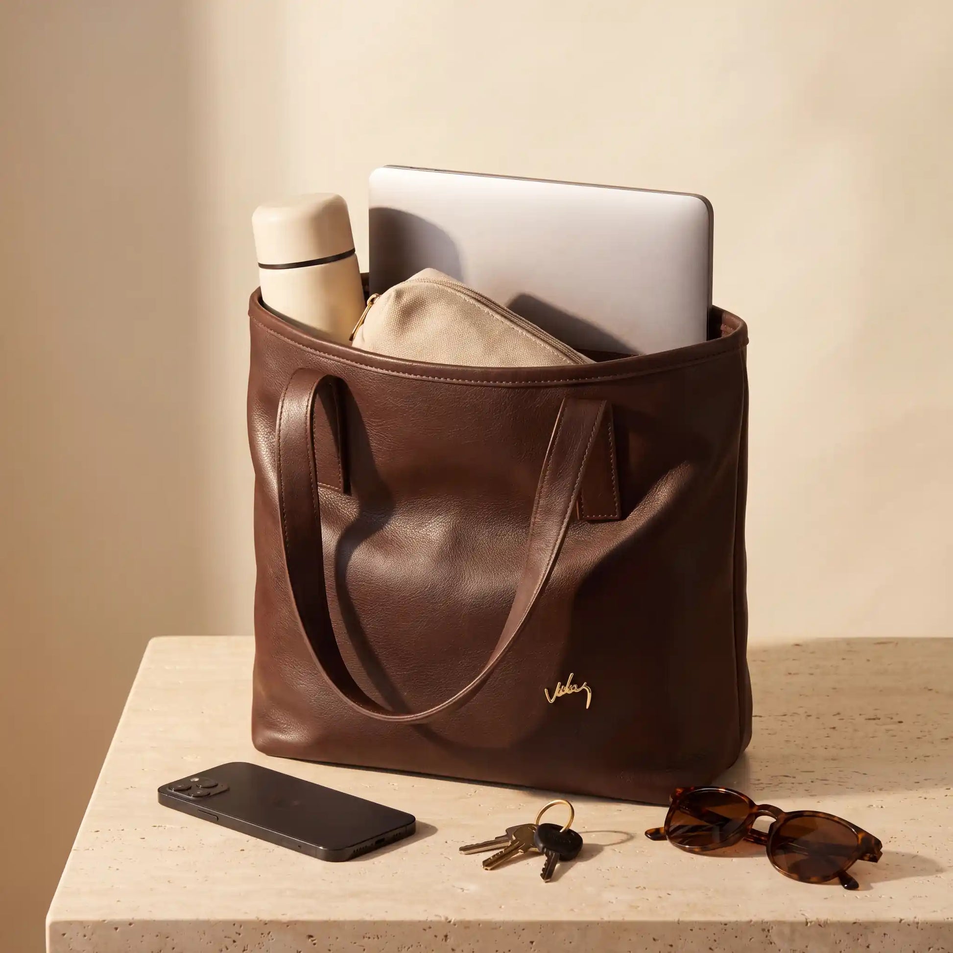 Set de bolsos Vélez 3 en 1 en cuero vegano resistente al agua